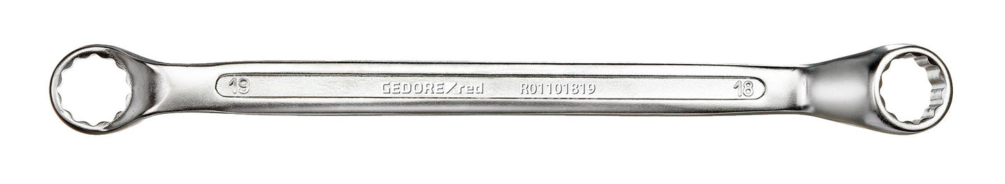 Spanner Dbl Ring End Gedore Red 18X19Mm