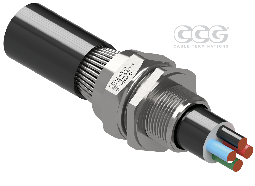 CCG BW Captive Cone Glands for Armoured Cable — Sizes 0–8 official product image