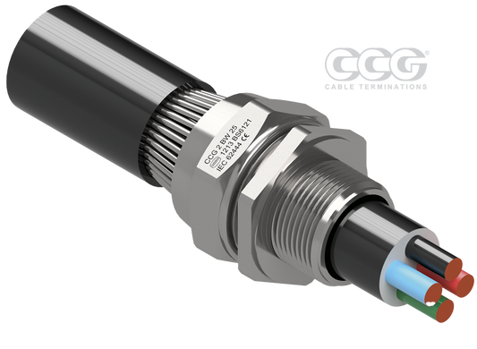 CCG BW Captive Cone Glands for Armoured Cable — Sizes 0–8 official product image