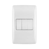 Crabtree Diamond 3 Lever 2 X 1 Way & 1 X 2 Way Light Switch
