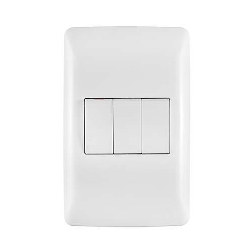 Crabtree Diamond 3 Lever 1 X 1 Way & 2 X 2 Way Light Switch