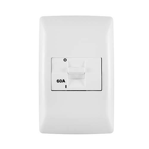 Crabtree Diamond Stove Isolator 60A Double Pole