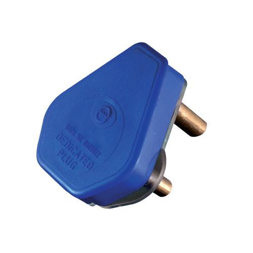 Crabtree Dedicated Plug Top 3 Pin 16A Blue