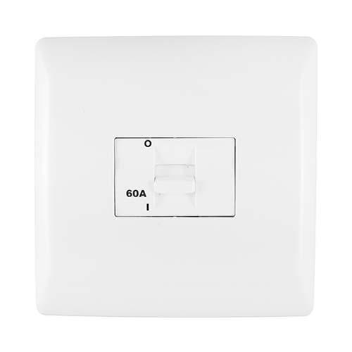 Crabtree Diamond Double Pole Stove Isolator 60A