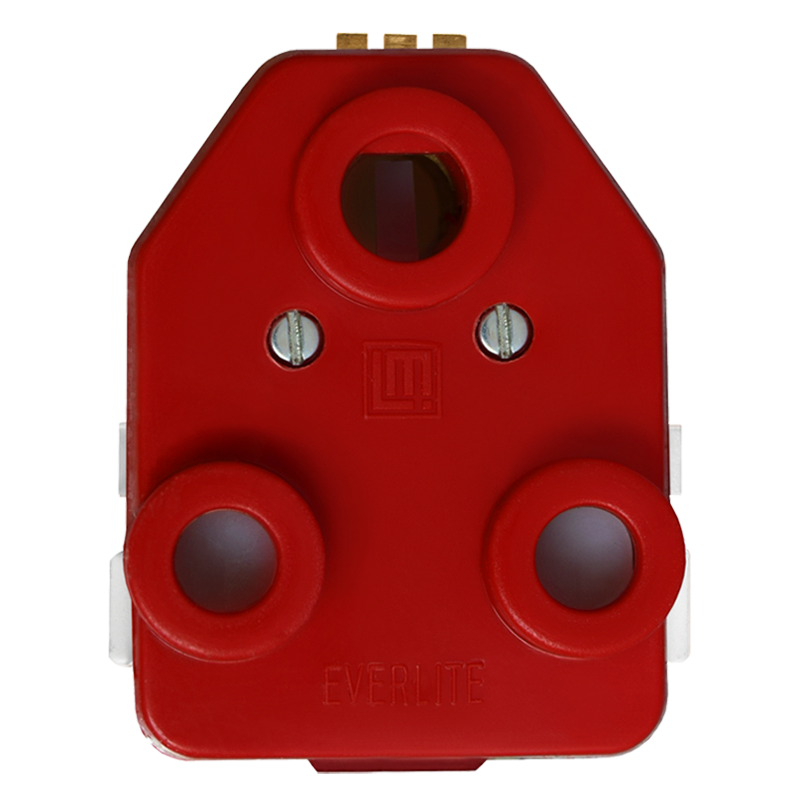 Crabtree Classic Litemaster Dedicated 164-4 Socket in Red