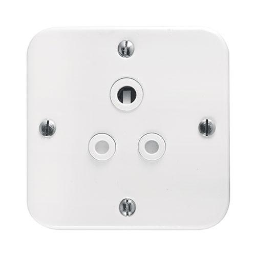 Crabtree Classic Industrial Single Socket 164-3 (6A) Unswitched Surface Box