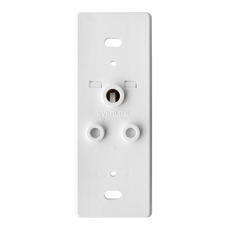 Crabtree Classic Single 164-3 (6A) Socket on Yoke (Large Terminals)