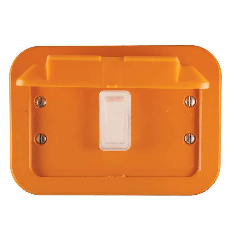 Crabtree Classic Industrial 1 Lever 1 Way Switch with Weatherproof Box