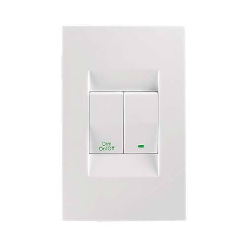 Crabtree Topaz 1 Lever Switch & Bell Press Switch