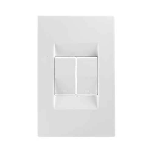 Crabtree Topaz 2 Lever Light Switch