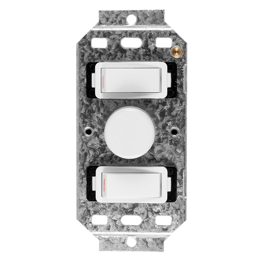 Crabtree Classic 2 or 3 Lever LED Press On/Off Rotary Smart Dimmer (225W) without Coverplate