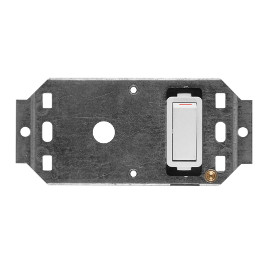 Crabtree Classic 1 Lever 1 Way Switch on 2x4 Dimmer Yoke (Module Not Included)