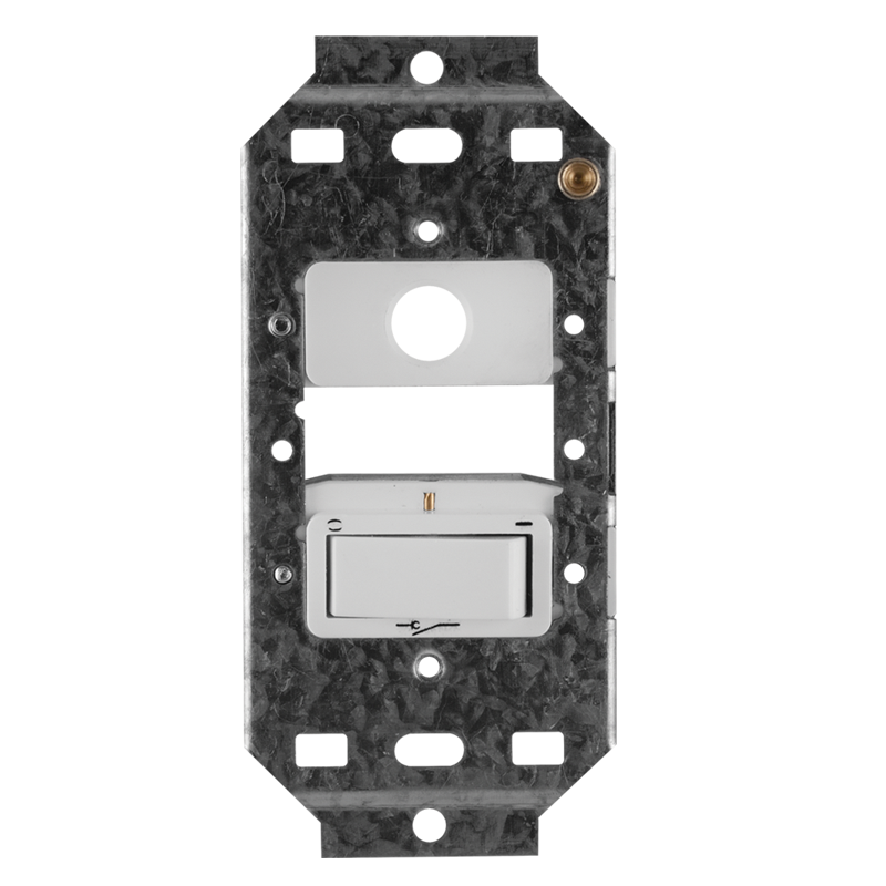 Crabtree Classic 1 Lever Double Pole Switch with Cord-grip on 4×2 Yoke