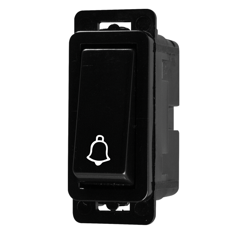 Crabtree Classic Bellpress (Bell) 1 Way Clip-in Switch for Effortless Doorbell Operation