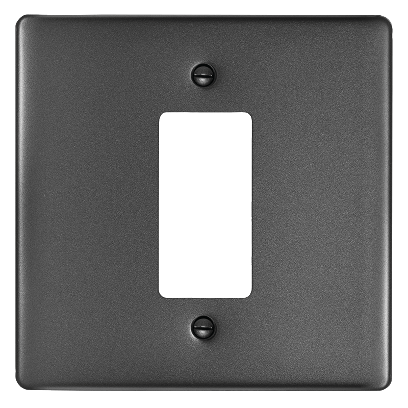 Crabtree Classic Isolator Steel Coverplate