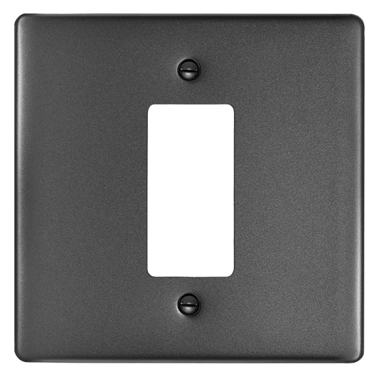 Crabtree Classic Isolator Steel Coverplate