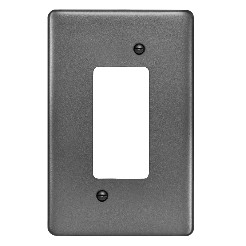 Crabtree Classic Isolator Steel Coverplate