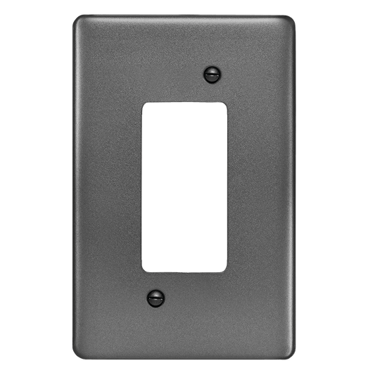 Crabtree Classic Isolator Steel Coverplate