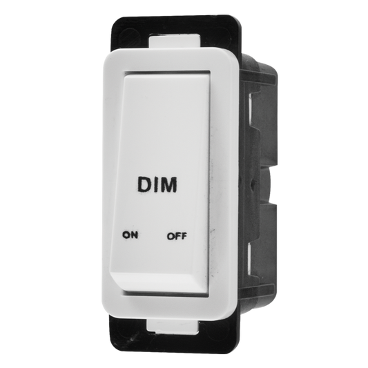 Crabtree Classic Bell Press Dim-on-Off 1 Way Switch