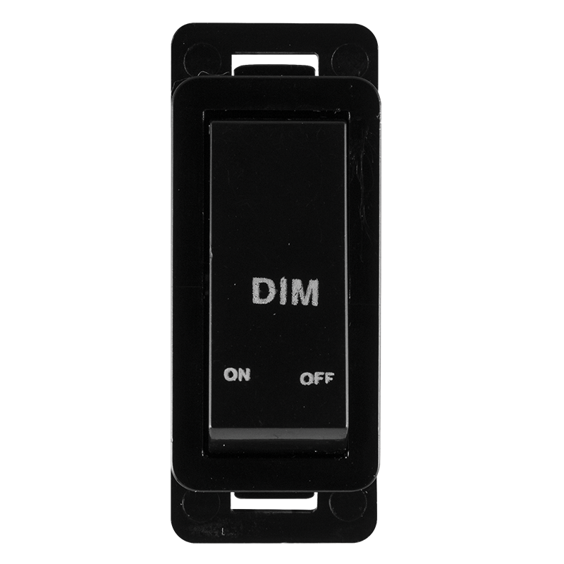 Crabtree Classic 1 Way Clip-in Bellpress (Dim-On-Off)