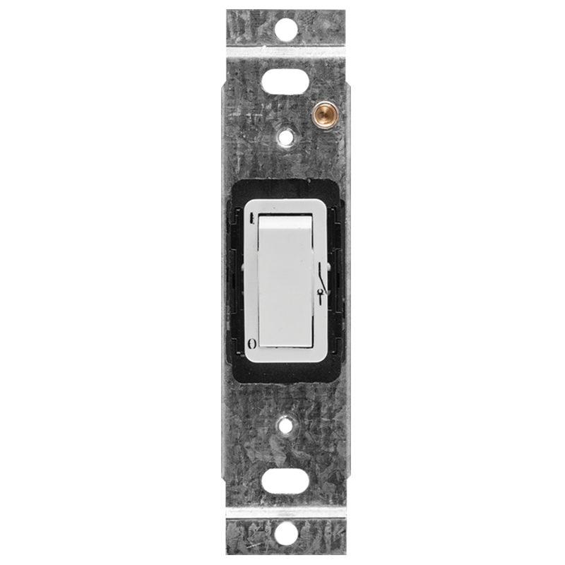 Crabtree Classic 1 Lever Double Pole Switch (50x100mm) on 2x4 Surface Box