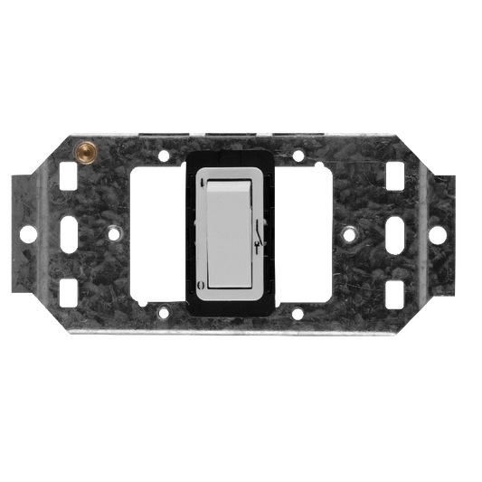 Crabtree Classic 1 Lever Double Pole Switch on 4×2 Yoke