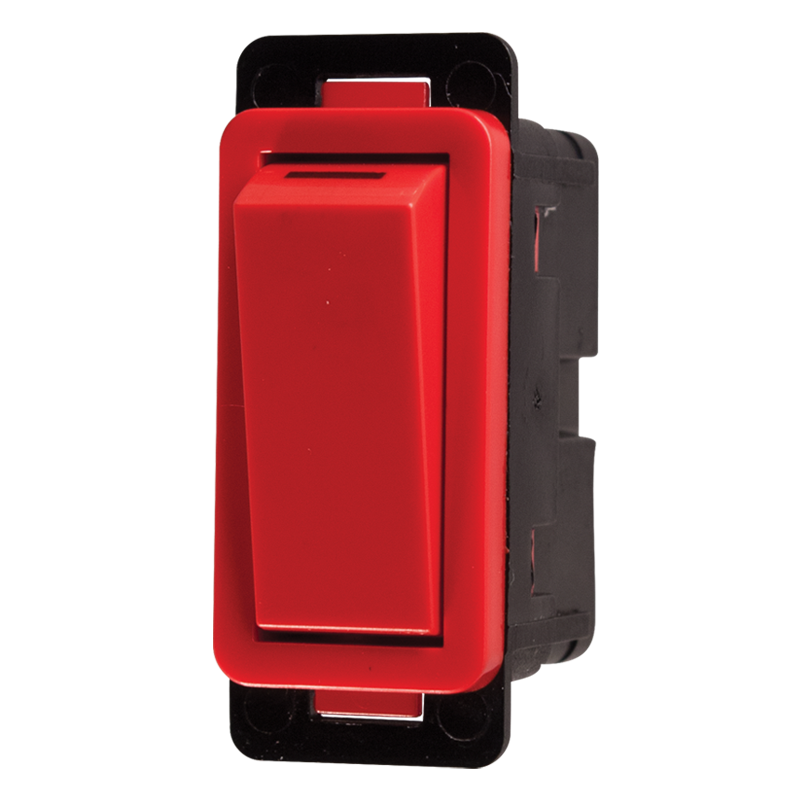 Crabtree Classic 1 Way Clip-in Switch - Red