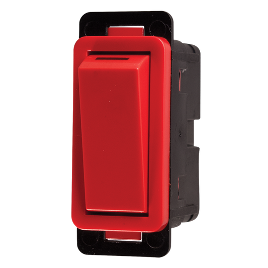 Crabtree Classic 1 Way Clip-in Switch - Red