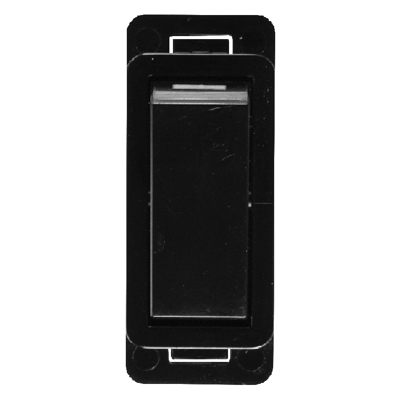 Crabtree Classic Black 1 Way Clip-in Switch for Sleek Installation