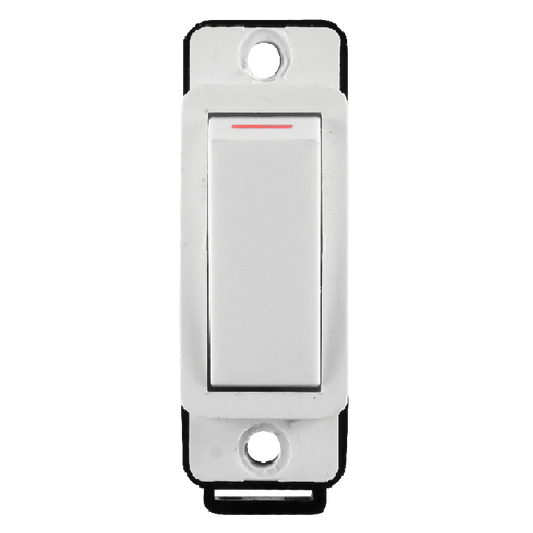 Crabtree Classic 1 Way Screw-in Switch - Reliable White Control