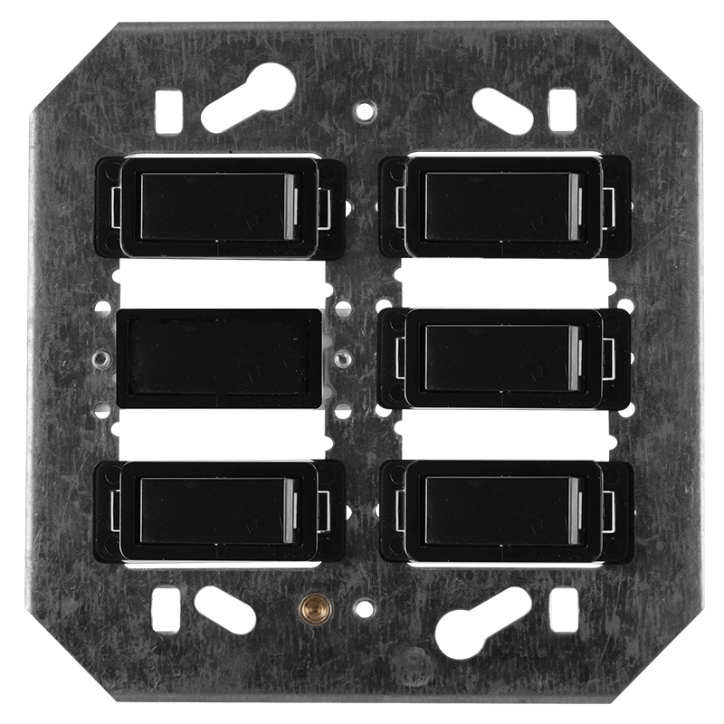 Crabtree Classic 5 Lever 5x1 Way Switch 100x100 4x4