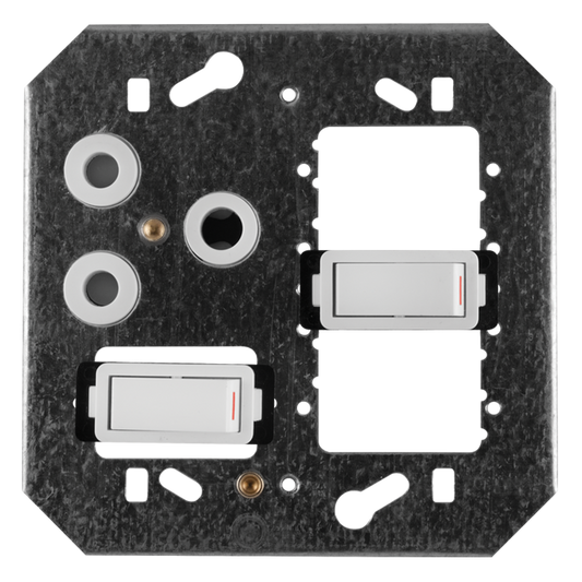 Crabtree Classic Mixed 1 Lever 1 Way Switched Socket 164-1