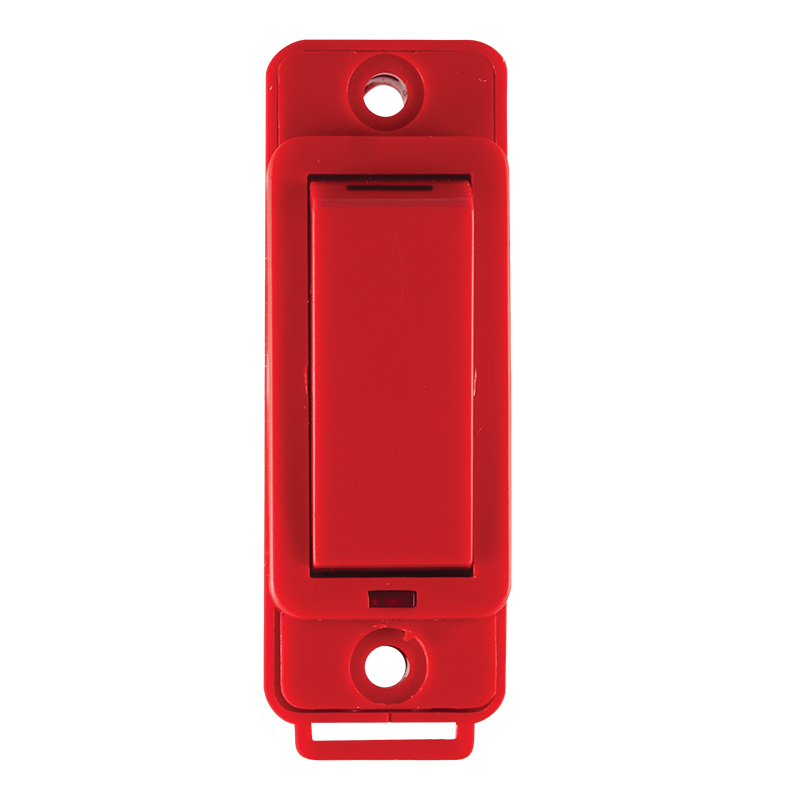 Crabtree Classic 1 Way LED Screw-on Switch - Red