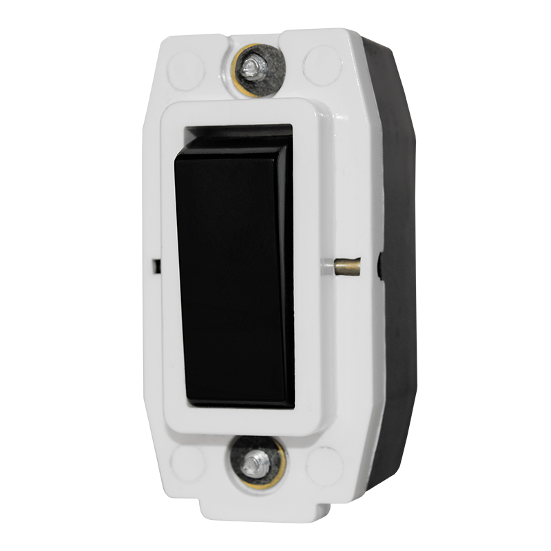 Crabtree Classic Intermediate Screw-in Switch – Versatile and Durable Black Finish