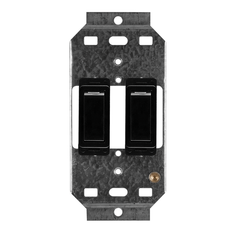 Crabtree Classic 2 Lever 2×2 Way Switch on 2×4 Yoke