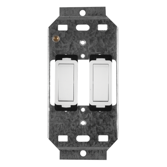 Crabtree Classic 2 Lever 2×2 Way Switch on 2×4 Yoke