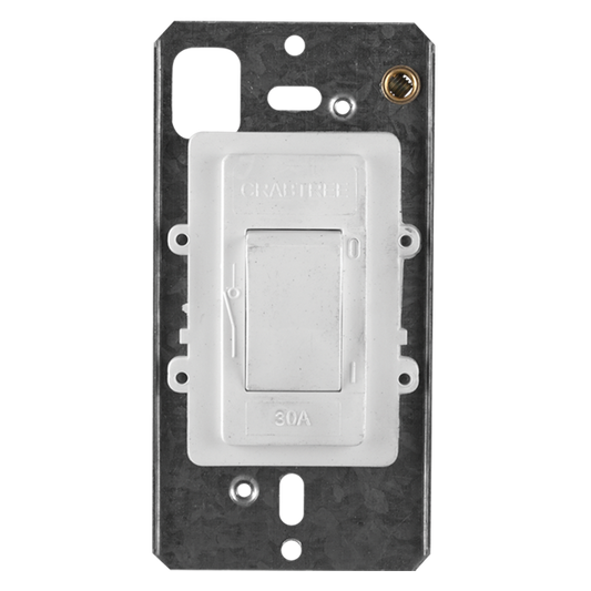 Crabtree Classic Double Pole 30A Isolator on Yoke