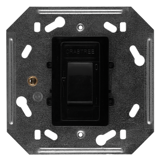 Crabtree Classic 30A Double Pole Isolator on 4×4 Yoke