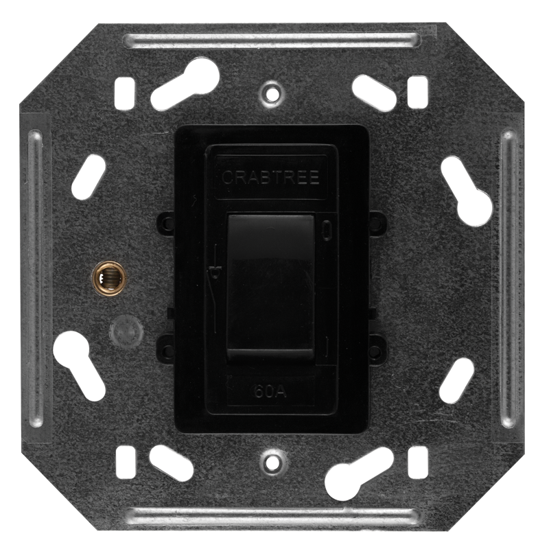 Crabtree Classic Triple-pole 60A Isolator on Yoke