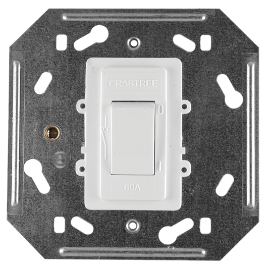 Crabtree Classic Triple Pole 60A Isolator on Yoke