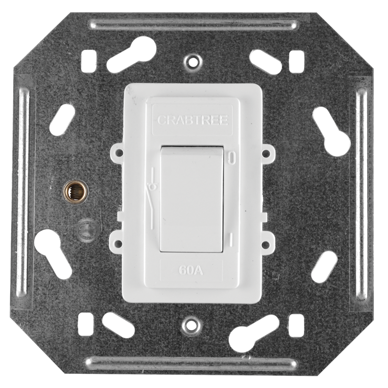 Crabtree Classic Triple Pole 60A Isolator on Yoke for Durable and Reliable Electrical Safety