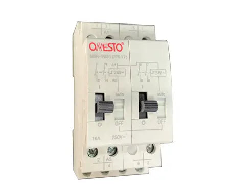 2 Module Step Relay - 2 NO + 2 NC Auxiliary
