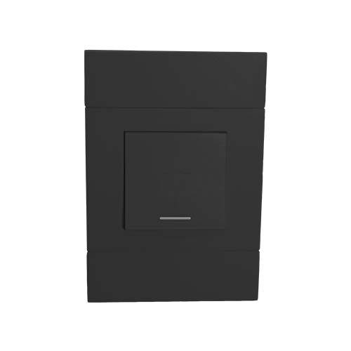 Veti 2 Double Pole Isolator 30A - Charcoal