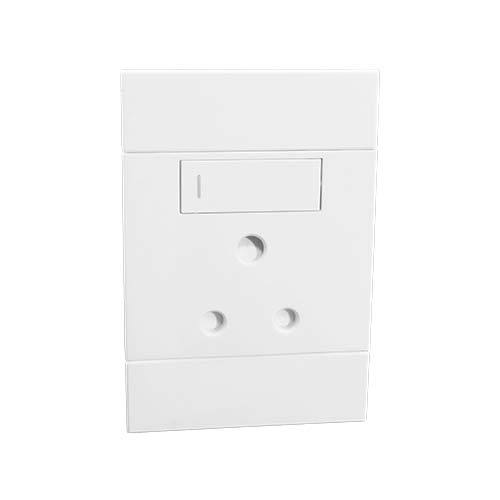 Veti 2 Single Rsa Vertical Socket Outlet