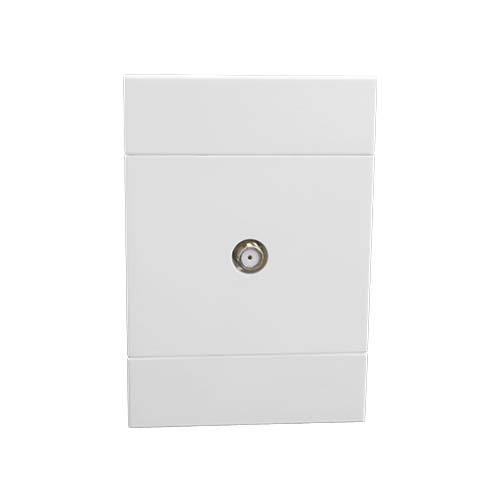 Veti 2 Satellite Socket Outlet - White