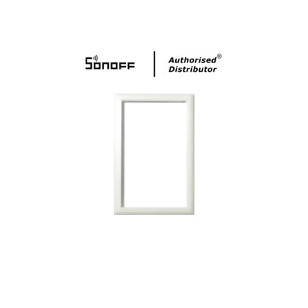 Frame for Sonoff Light Switches (White)