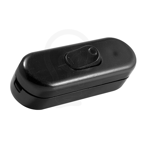 Crabtree Thru Switch Black