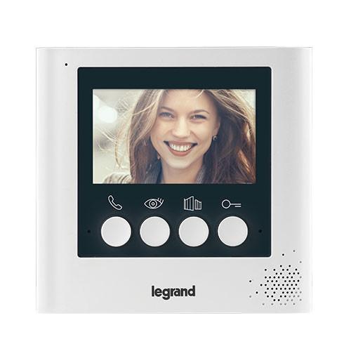 Legrand Additional 4.3" Colour Video Unit - White