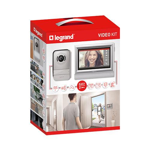 Legrand 10" Complete Touch Colour Video Kit - Silver