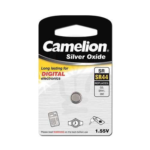 Major Tech Sr44 1.55V Silver Oxide Battery (1 Piece Blister)
